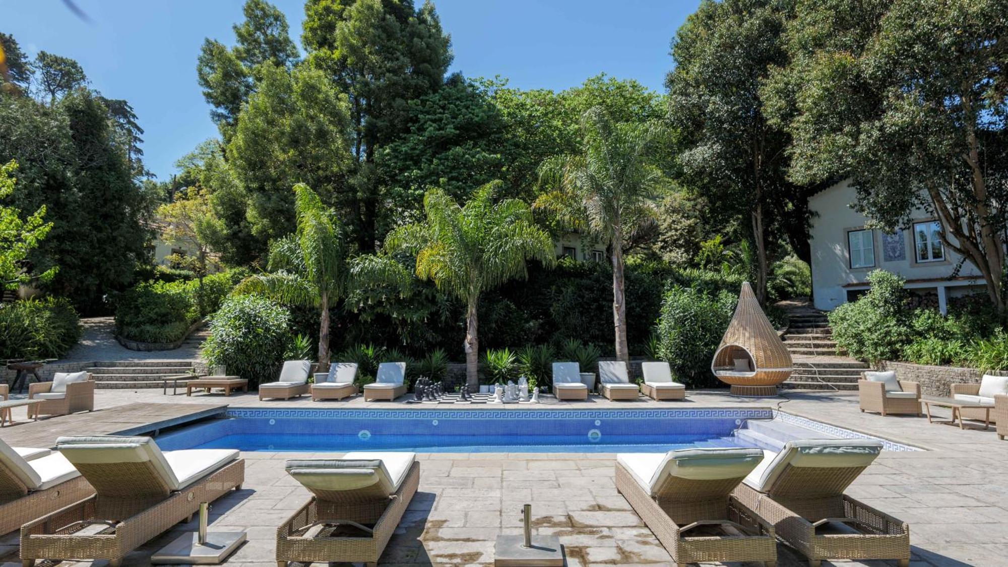 Luxurious Royal Estate In Historic Sintra Paradise Eksteriør bilde