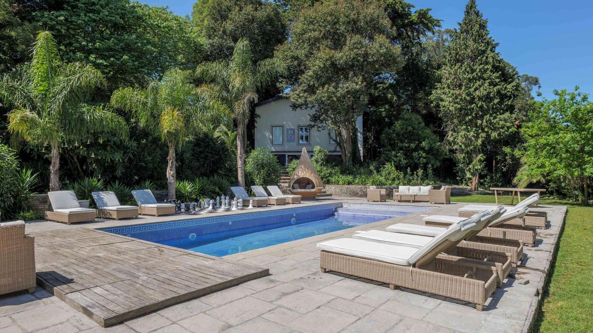 Luxurious Royal Estate In Historic Sintra Paradise Eksteriør bilde
