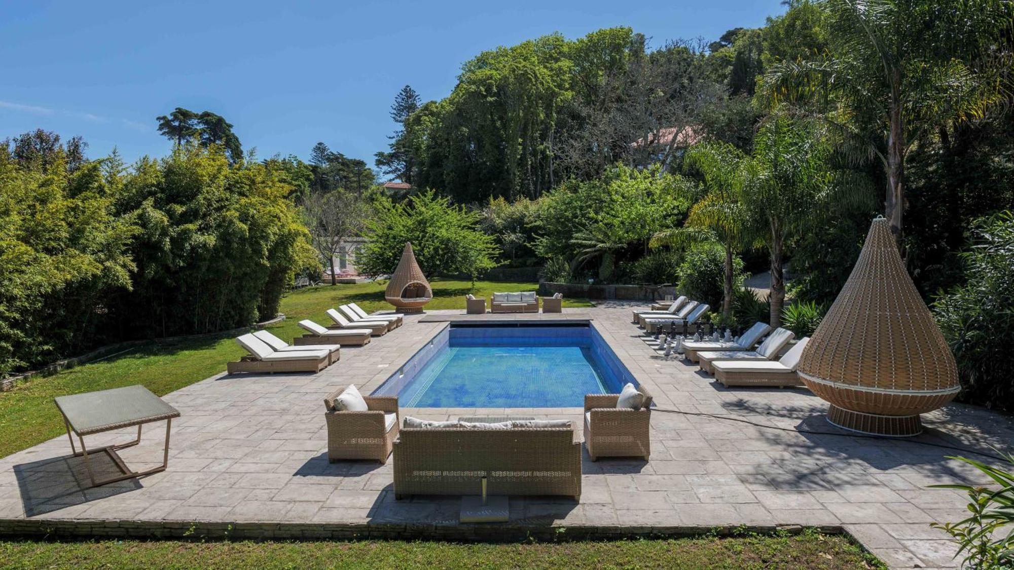 Luxurious Royal Estate In Historic Sintra Paradise Eksteriør bilde
